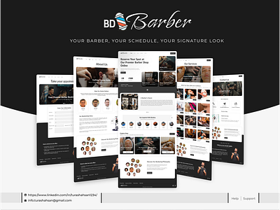 bdBarber - Slay with Salone: Your Beauty Haven Awaits! barbers salone ui ui