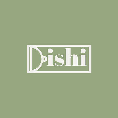 Dishi restaurant logo branding graphic design logo