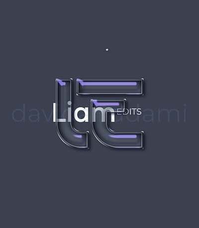 Liam edits logo 3d branding graphic design logo