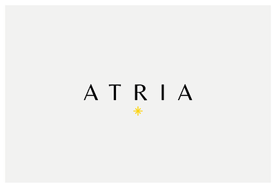 ATRIA / BRAND PROJECT brand identity branding graphic design logo vector