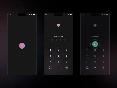 Mobile App Pin Login app apple keypag login mobile password pin pincode success