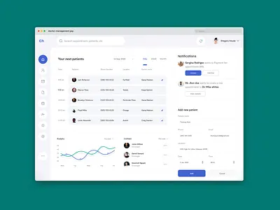 Doctor management system dashboard doctor management design system doctor management system doctor management system project motion graphics patient management system figma patient management system ui ui