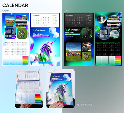 CALENDAR design calendar corporate design photo retouch