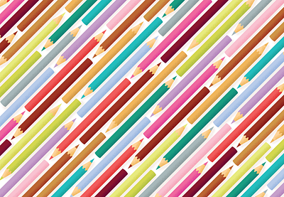 Pencil Pattern illustration pattern design pencils surface design vector
