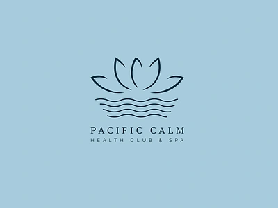 Pacific Calm | Brand Identity branding logo ui