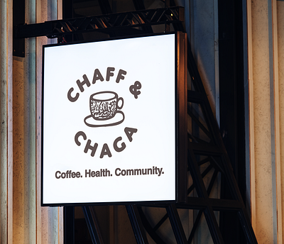 Chaff and Chaga Coffee Shop Branding branding coffeeshop graphic design