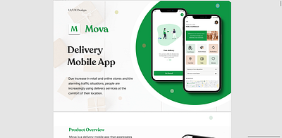 Delivery Mobile App mobile ui