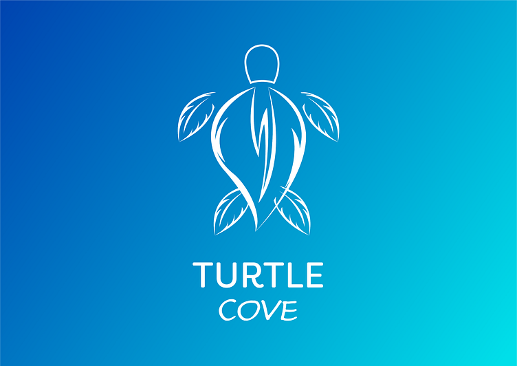 Turtle Cove Logo Design by Garth Tudor on Dribbble