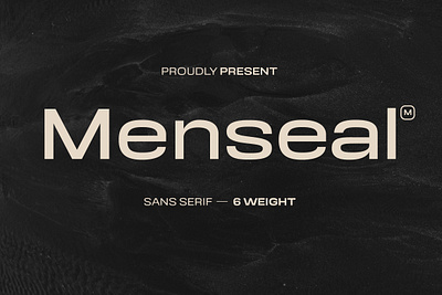 Menseal Sans Serif Family branding design fashion font graphic design typography ui
