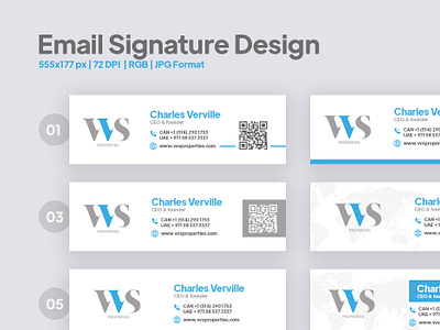 Email Signature Design adobe photoshop corporate design e sign design email design email footer email signature design email singature graphic d web design web post design