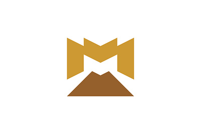 MM Logo branding design initial mm logo mm logo monogram typography
