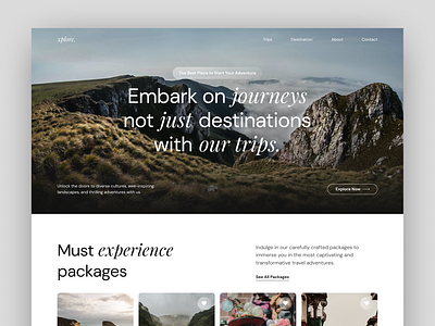 Xplore – Travel Agency Website UI Figma Template figma figma template figma ui framer framer template homepage landing page minimalist modern peterdraw travel travel agency traveling ui ui design uiux user interface webdesign website website design