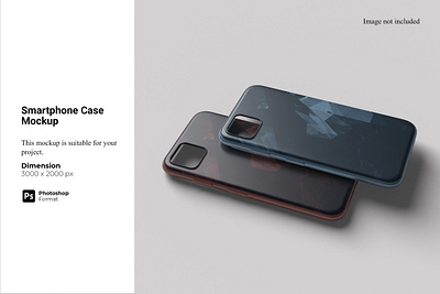 Smartphone Case Mockup view