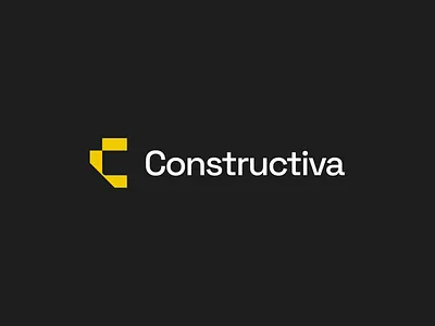 Constructiva - Logo Animation animation brand brand identity branding business company contruction graphic design identity logo logo animation logo design logotype motion motion graphics simple logo startup vektora visual identity yellow