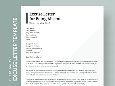 Excuse Letter for Being Absent absence absent docs excuse excuse letter excuse letter for being absent excuse letter template formal excuse letter free google docs templates free template free template google docs google google docs letter professional excuse letter simple excuse lettter template