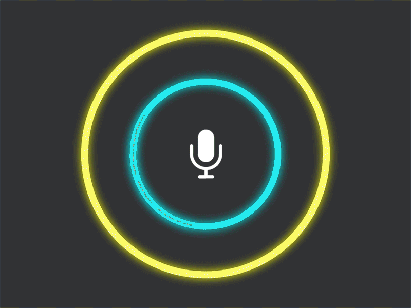 Voice animation branding design illustration ui