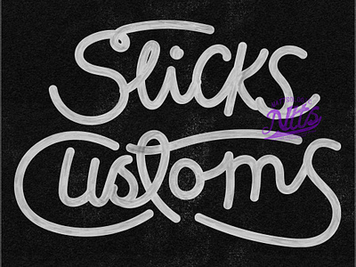 Slicks Moto Branding branding custom graphic design handmade illustration retro ui