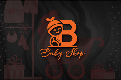 Baby shop logo design baby shop baby shop logo branding graphic design logo logo design logos