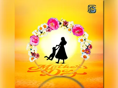 Mother's Day Social Media Post banner branding design google ads graphic design illustration illustrator logo photoshop social media banner social media post typography ui ux vector