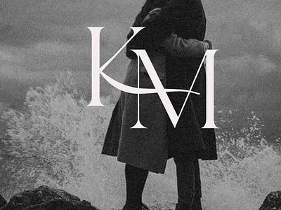LOGO DESIGN/TYPOGRAPHY LOGO/MONOGRAM/BRANDING IDENTITY/KM LOGO branding branding concept design graphic design logo logotype minimalist logo
