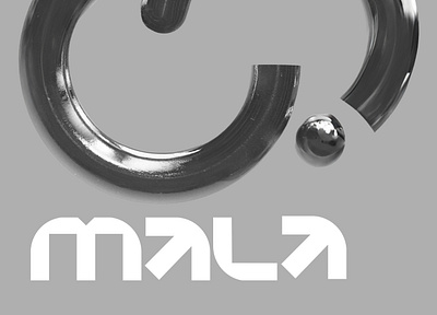 MALA branding design fon font graphic design icon identity illustration logo marks modern symbol type typo typography ui