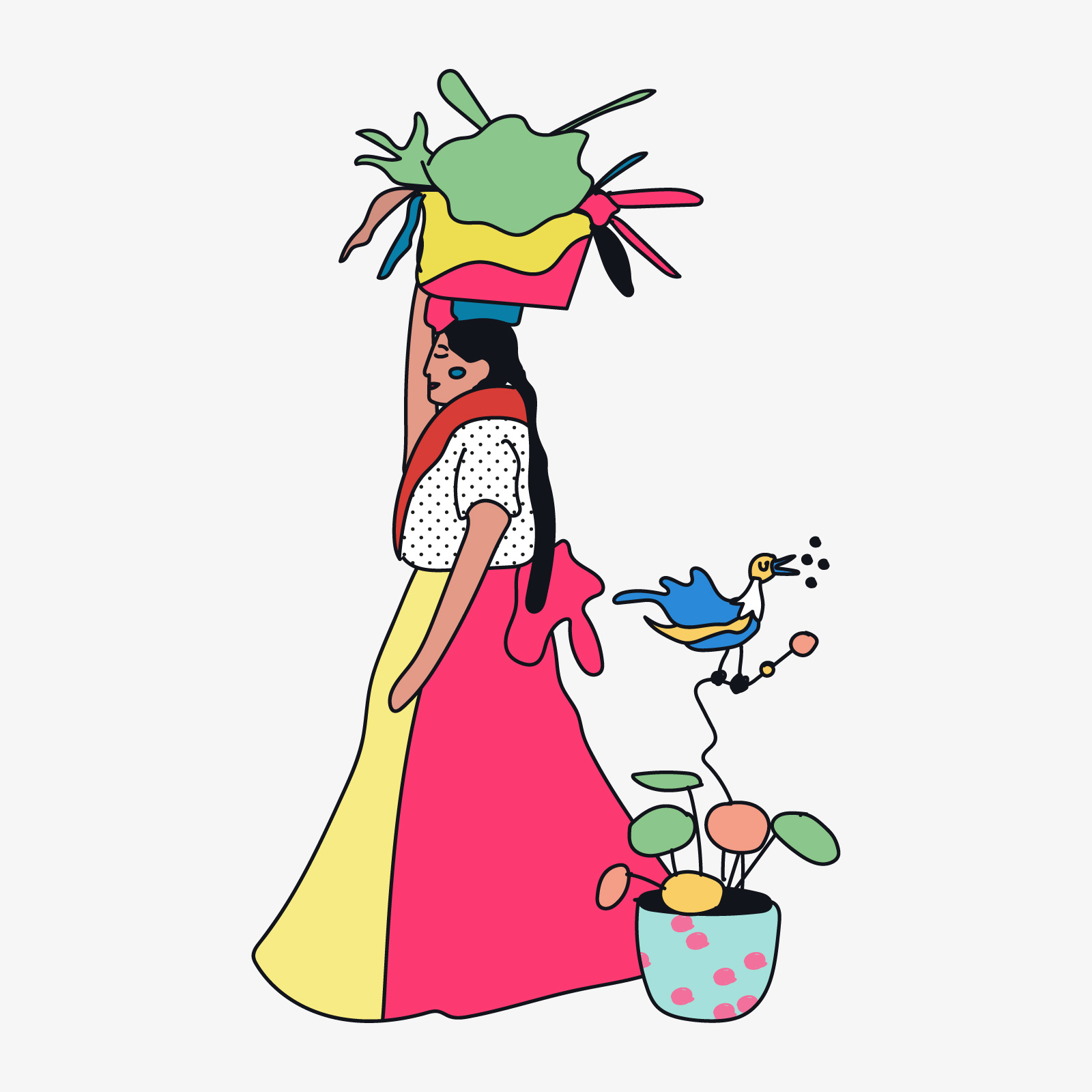 Cultural Illustration flat graphic design illustration vector