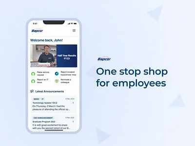 Improving employee experience in the automotive market. appdevelopment bookingsystem brandidentity businessefficiency centralisedapp crossplatform desktopapp employeeapp employeeengagement mobileaccessibility personalisation realtimeupdates tabletfriendly userexperience uxdesign visualdesign