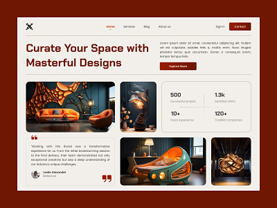 Design branding design graphic design hero banner illustration interior design landing page logo typography ui ux vector web web design website