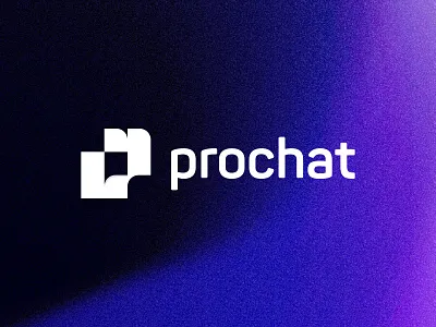 ProChat-Logo-concept app logo brand identity chat chatting communication freelance project icon design letter p symbol logo logo designer logotype minimal simple logo monogram logo negative space social talk unused