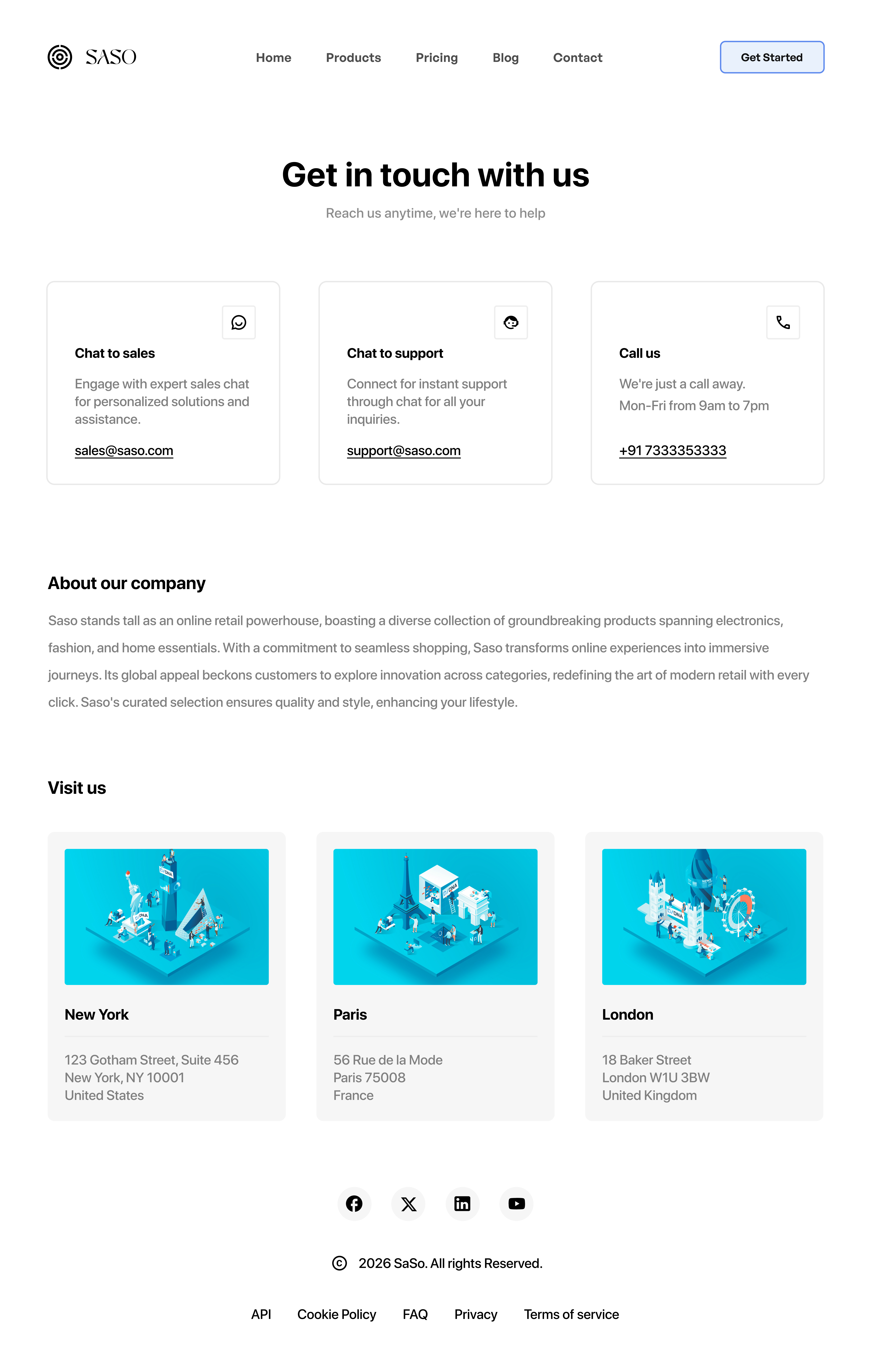 Contact us Page ✨ contact design figma ui website