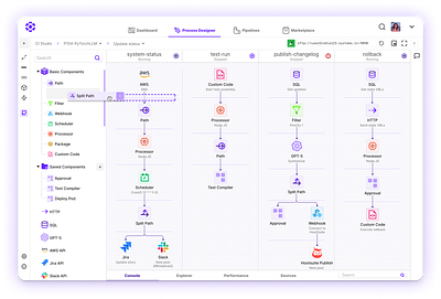 Basic SaaS microservice designer