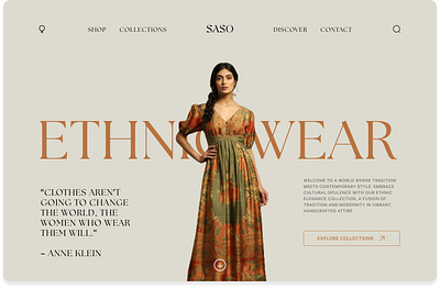 Clothing Blog Website 👗✨ blog clothing design figma product ui website