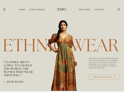 Clothing Blog Website 👗✨ blog clothing design figma product ui website