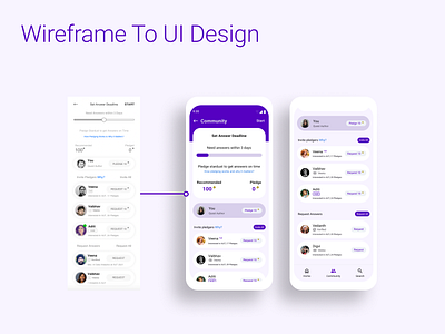 Education App design components education app style guide ui