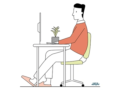 WFH illustration adobe illustrator freelanceillustrator illustration wfh