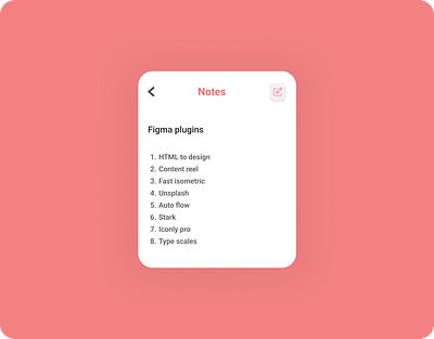 Daily UI #065 daily ui daily ui 065 figma notes ui uiux