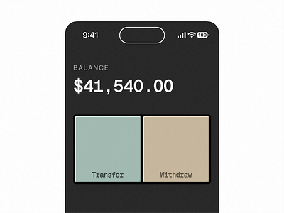 Finance App 💰 app application balance bank banking button clean design ewallet finance fintech interface minimal mobile modern money neumorphism simple ui wallet