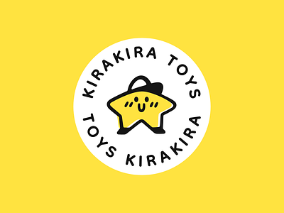 KiraKira character cute delivery funny illustration kawaii logo mascot star
