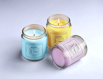 Free Candle Mockup PSD candle free mockup freebies mockup mockup design mockup psd product design psd mockup