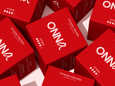 Onna | Period Brand | Branding & Product Design body brand design brand identity branding branding design design female graphic design graphic design inspiration identity logo logo maker menstruation packaging pads period period brand periods product design woman