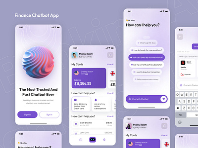 Banking with Chat-AI ai ai assistant ai feature ai intergrade bank banking chat chatgpt ewallet finance ios mobile app money openai saas tracking