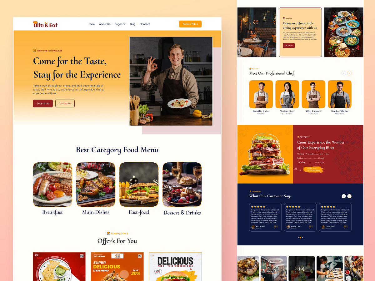 Restaurant Website