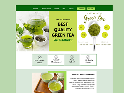 eCommerce Landing Page Design ecommerce graphic design landing page ui ui design ux web page web site design