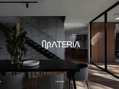 MATERIA - Visual Identity 3d animation branding graphic design logo motion graphics ui