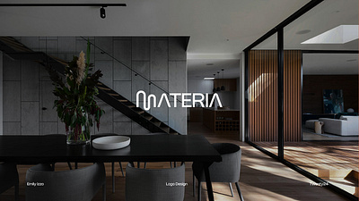 MATERIA - Visual Identity 3d animation branding graphic design logo motion graphics ui