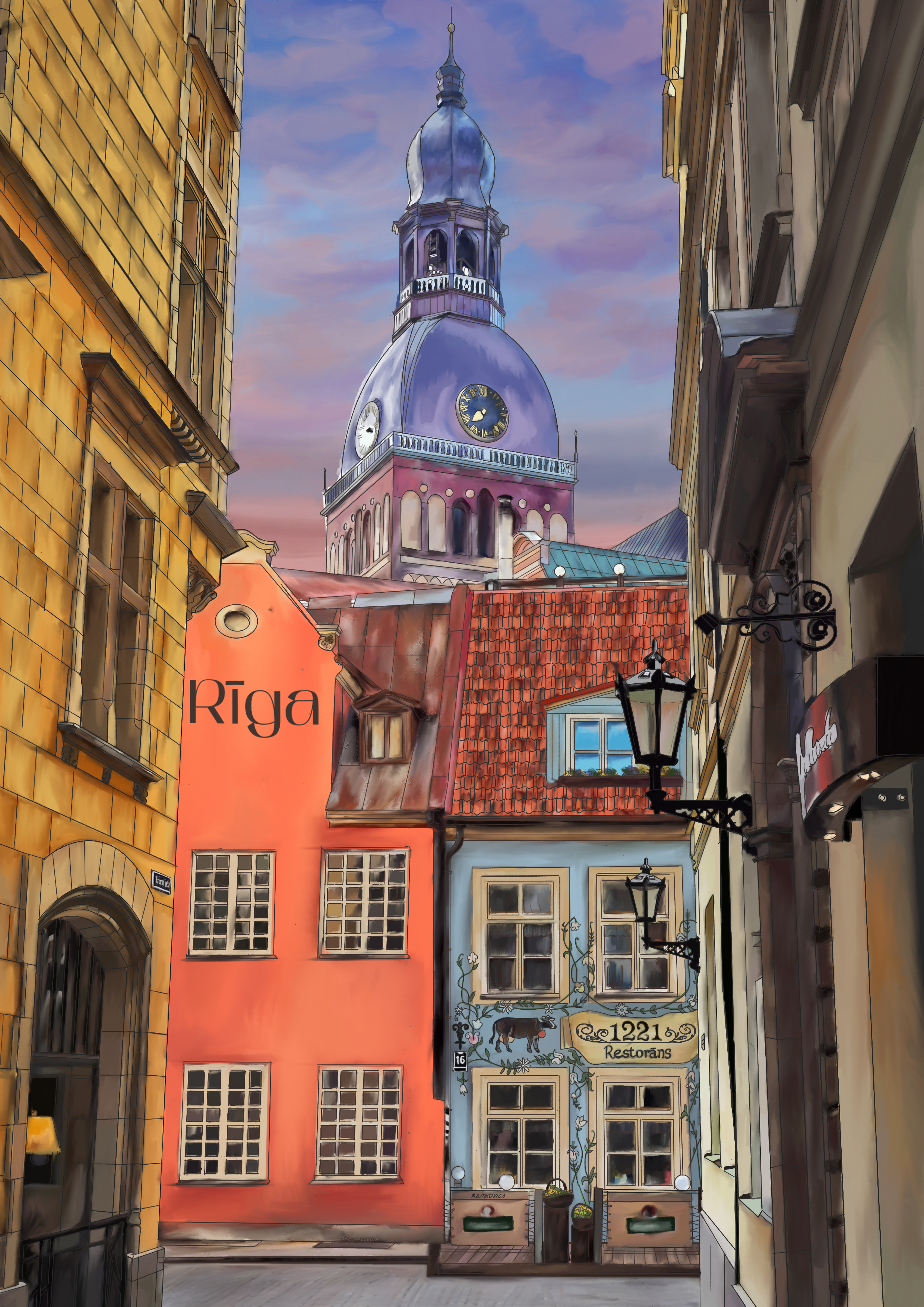 Example of Realistic Digital Illustration / Art