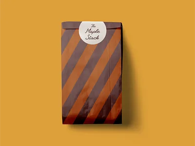 The Maple Stack - branding cafe logo cafe shop branding coffee logo maple brand maple branding maple logo maple pancakes pancake brand pancake branding pancake logo pancake packaging sweets branding sweets shop brand sweets shop logo