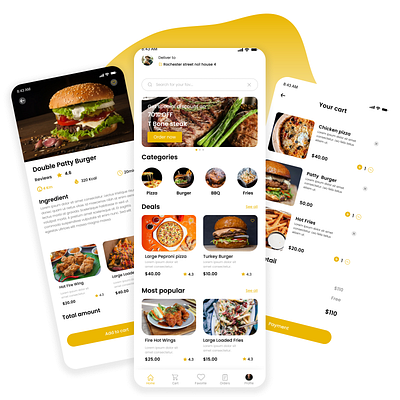 Food Order App design mobile app ui user experience user interface ux web design