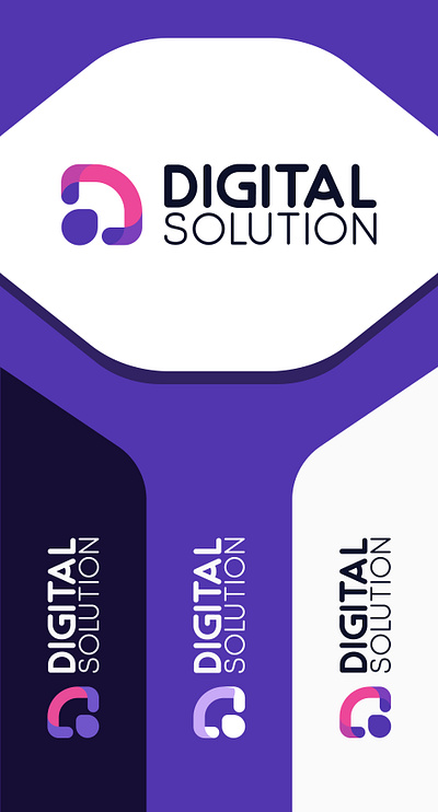 Digital Solution graphic design logo