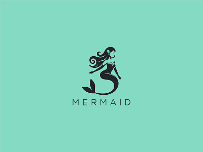 Mermaid Logo animal beautiful mermaid elegant fish fish women gaming logo half women illustration mermaid mermaid logo princess queen mermaid serin logo siren siren logo swim under water women fish